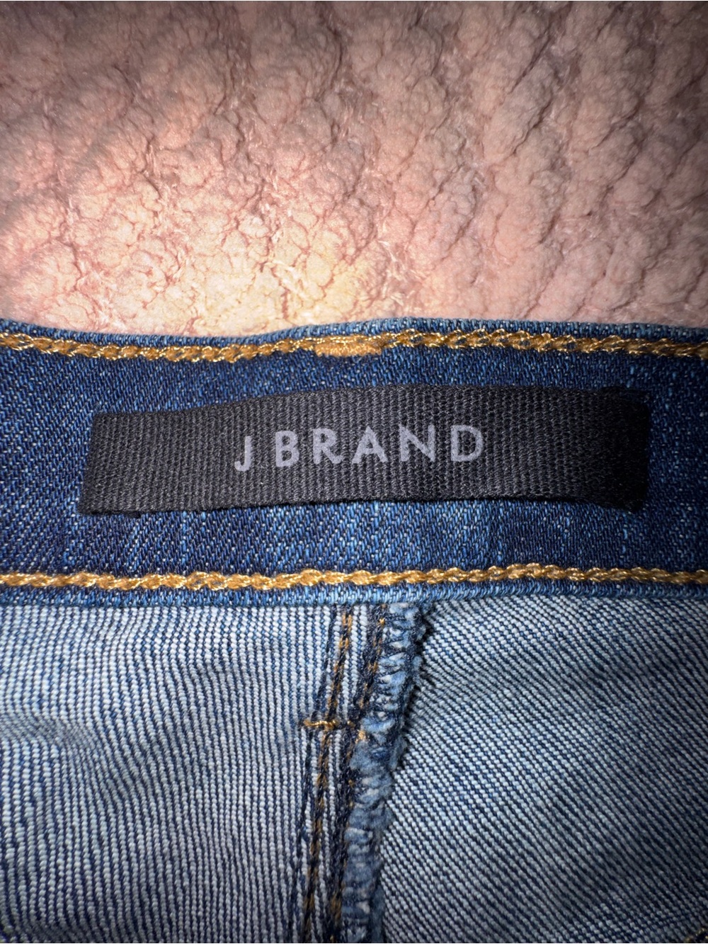 J Brand Alana High Rise Crop Skinny Jeans Dark Wash Stretch Denim Size 30 - Picture 8 of 13